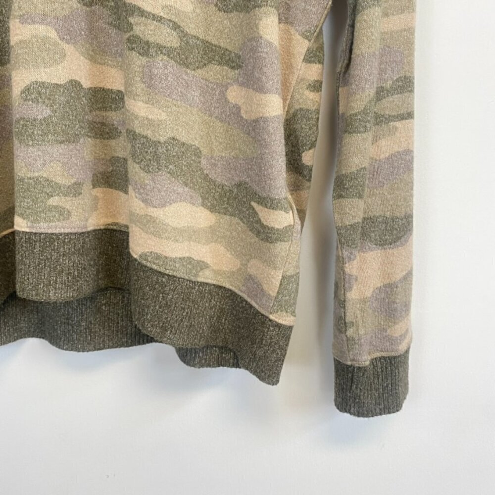 Lucky Brand Super Soft Camo Long Sleeve Top - Picture 3 of 8